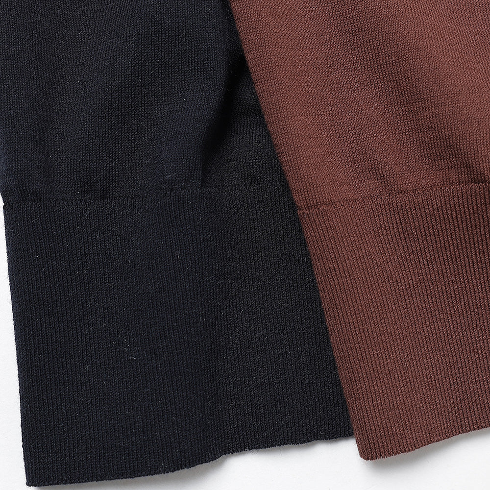 SUPER HIGH GAUGE COTTON KNIT POLO