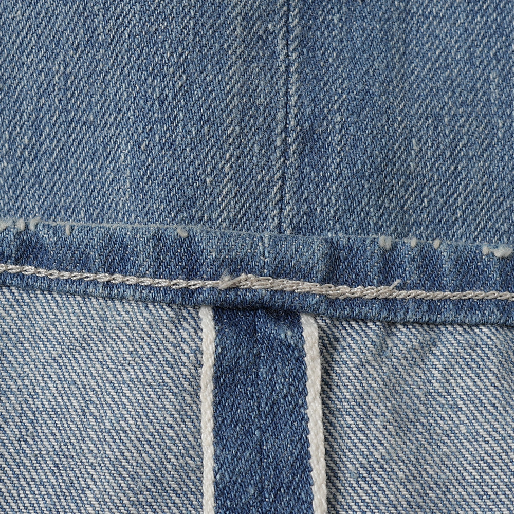 SELVEDGE FADED LIGHT DENIM PANTS