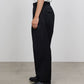 DOUBLE PLEATED SEMI EASY TROUSERS POLWARTH HARD TWILL