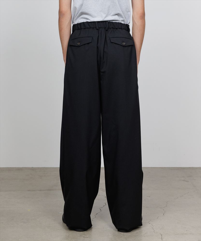 MARKAWARE(マーカウェア) - TRIPLE PLEATED WIDE TROUSERS ORGANIC
