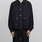 SHORT FIELD BLOUSON ORGANIC COTTON VOILE YARN TWILL