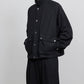 SHORT FIELD BLOUSON ORGANIC COTTON VOILE YARN TWILL