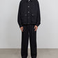SHORT FIELD BLOUSON ORGANIC COTTON VOILE YARN TWILL