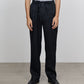 FLAT TAPERED EASY TROUSERS HEMP