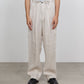 DOUBLE PLEATED EASY TROUSERS HEMP