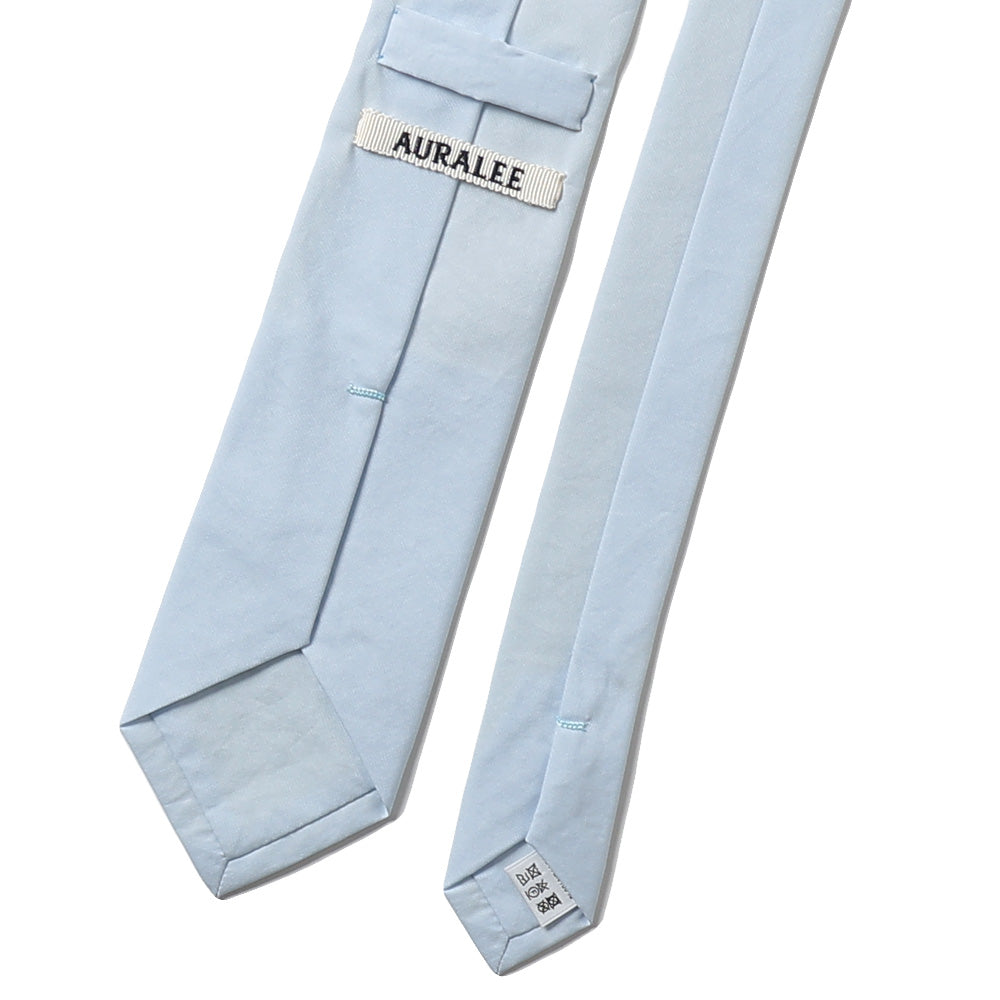 AURALEE) WASHED FINX TWILL TIE (A26ST06TN) | AURALEE