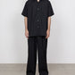 TRIPLE PLEATED EASY TROUSERS ORGANIC WOOL 2/80 TROPICAL