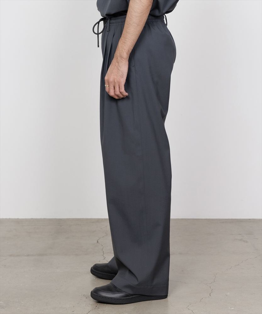 MARKAWARE(マーカウェア) - TRIPLE PLEATED EASY TROUSERS ORGANIC