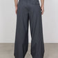 TRIPLE PLEATED EASY TROUSERS ORGANIC WOOL 2/80 TROPICAL