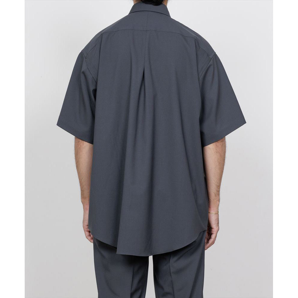 COMFORT FIT SHIRTS S/S ORGANIC WOOL 2/80 TROPICAL