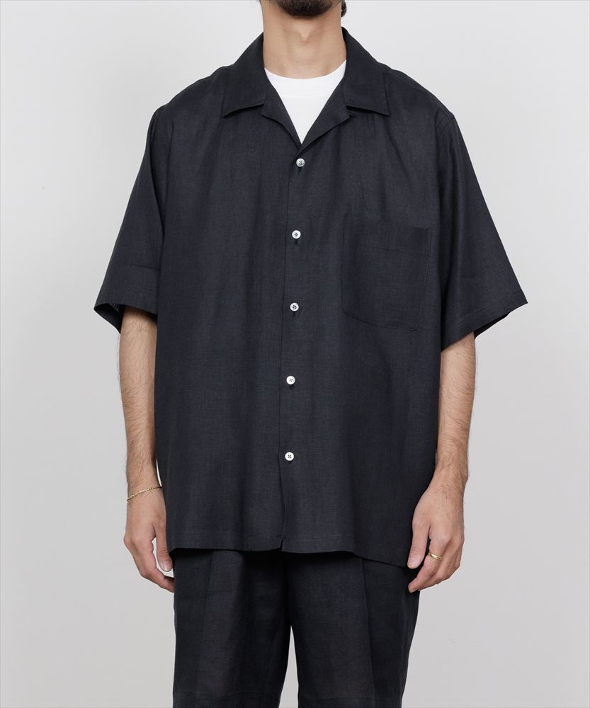 MARKAWARE(マーカウェア) - OPEN COLLAR S/S SHIRT HEMP (A26B-05SH01B