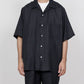 OPEN COLLAR S/S SHIRT HEMP