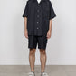OPEN COLLAR S/S SHIRT HEMP