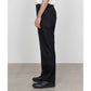 FLAT TAPERED TROUSERS ORGANIC WOOL HEMP TROPICAL