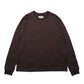 RELAXED FIT L/S TEE SUPER160s WOOL WASHABLE