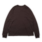 RELAXED FIT L/S TEE SUPER160s WOOL WASHABLE