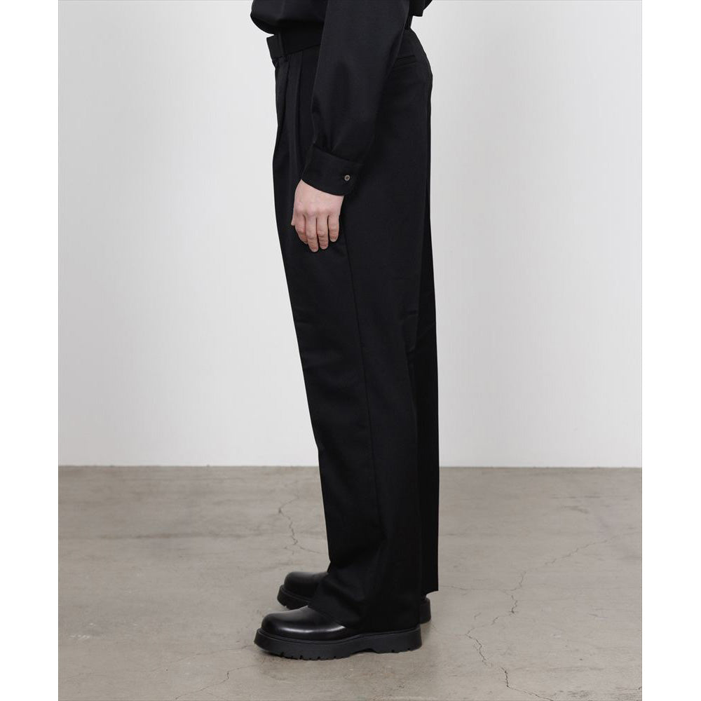 MARKAWARE(マーカウェア) - DOUBLE PLEATED STRAIGHT TROUSERS ORGANIC