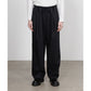 DOUBLE PLEATED EASY TROUSERS ORGANIC COTTON SURVIVAL CLOTH
