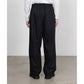 DOUBLE PLEATED EASY TROUSERS ORGANIC COTTON SURVIVAL CLOTH
