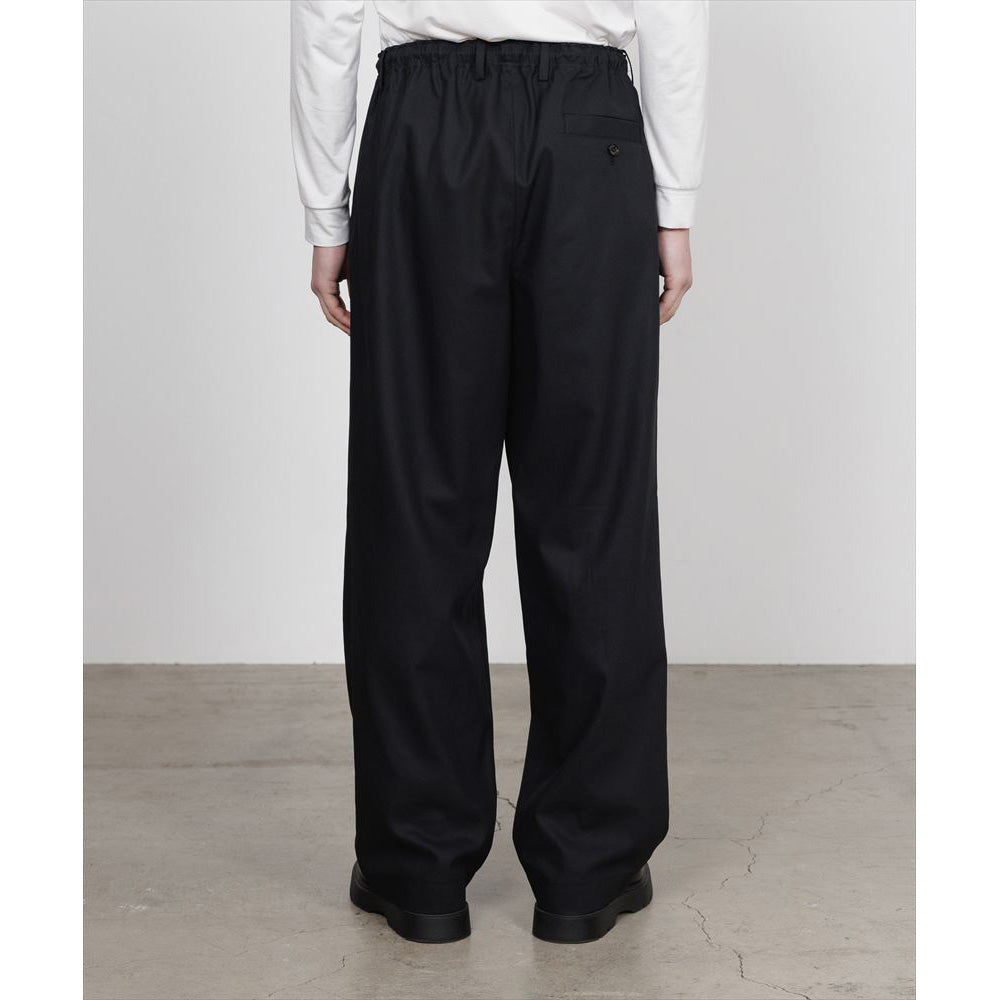 DOUBLE PLEATED EASY TROUSERS ORGANIC COTTON SURVIVAL CLOTH
