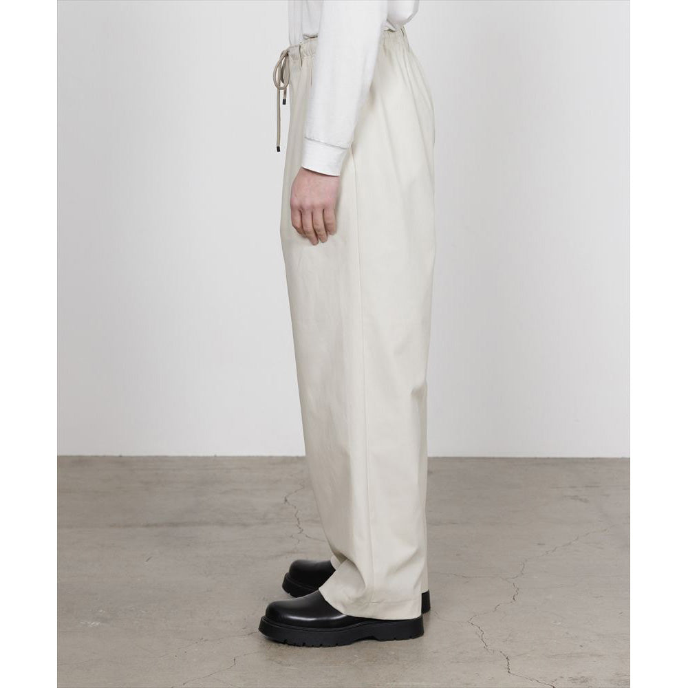 DOUBLE PLEATED EASY TROUSERS ORGANIC COTTON SURVIVAL CLOTH