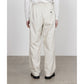 DOUBLE PLEATED EASY TROUSERS ORGANIC COTTON SURVIVAL CLOTH