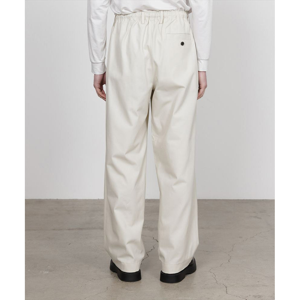 DOUBLE PLEATED EASY TROUSERS ORGANIC COTTON SURVIVAL CLOTH