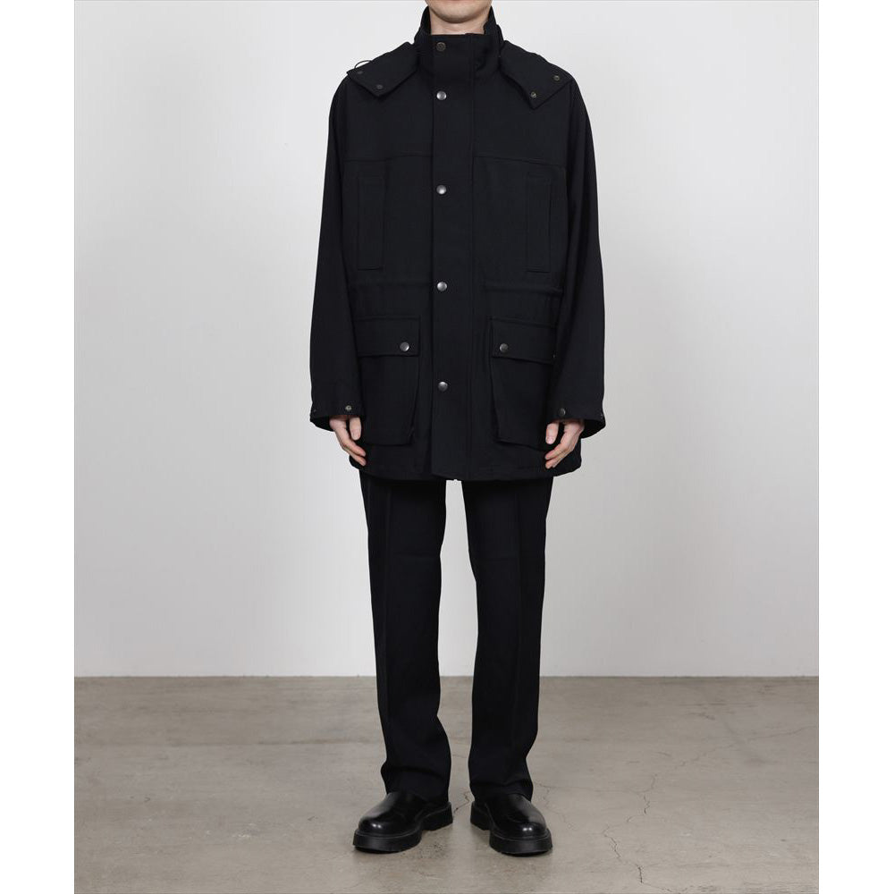 FLAT TAPERED TROUSERS ORGANIC WOOL SURVIVAL CLOTH