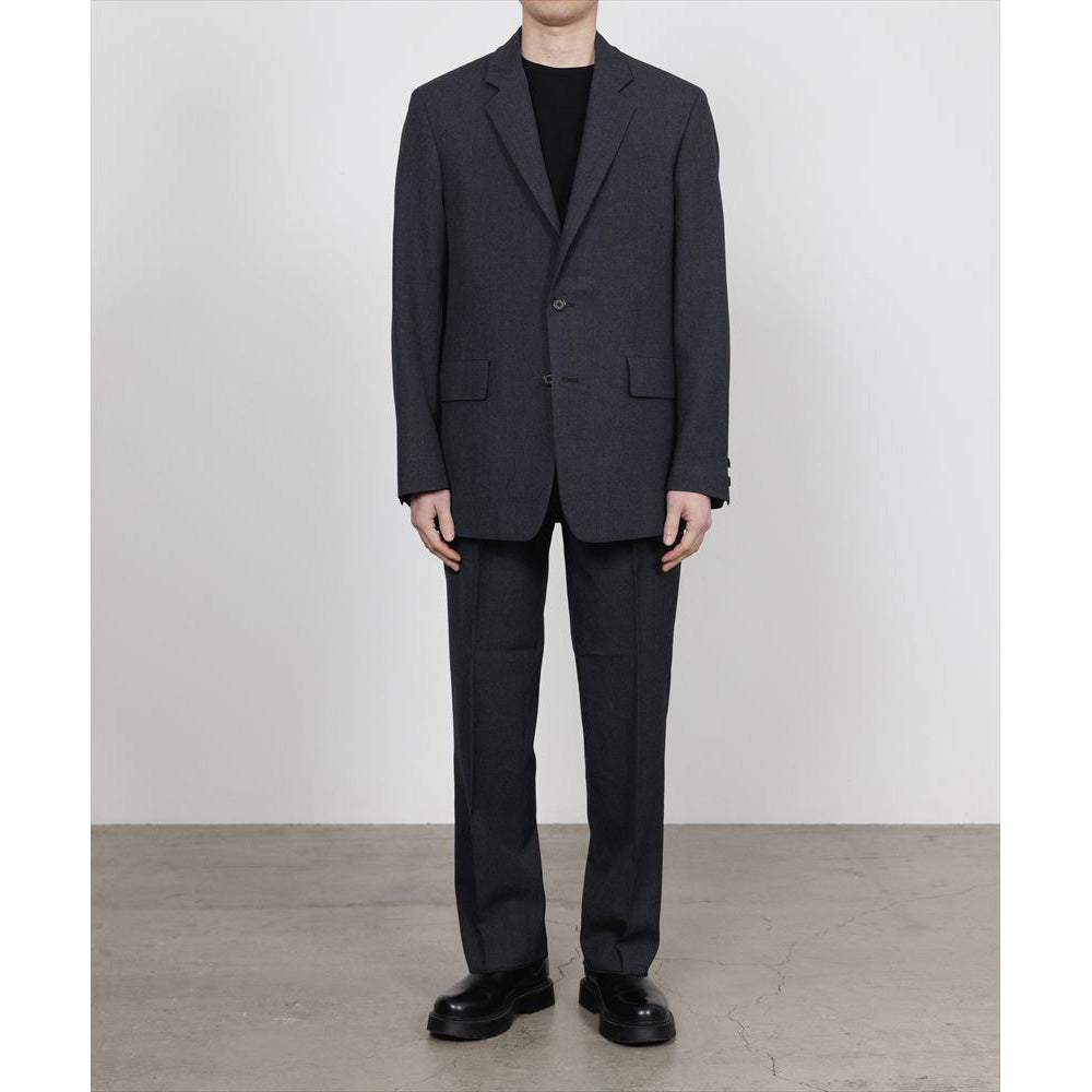 FLAT TAPERED TROUSERS ORGANIC WOOL SURVIVAL CLOTH