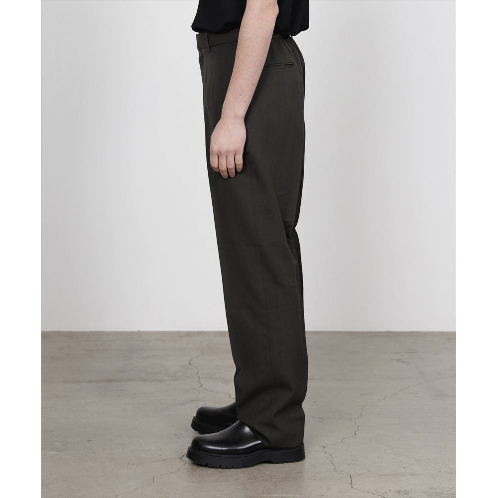 FLAT TAPERED TROUSERS ORGANIC WOOL SURVIVAL CLOTH