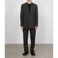 FLAT TAPERED TROUSERS ORGANIC WOOL SURVIVAL CLOTH