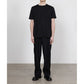 DOUBLE PLEATED SEMI EASY TROUSERS ORGANIC WOOL SURVIVAL CLOTH