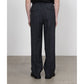 DOUBLE PLEATED SEMI EASY TROUSERS ORGANIC WOOL SURVIVAL CLOTH