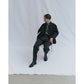 DOUBLE PLEATED SEMI EASY TROUSERS ORGANIC WOOL SURVIVAL CLOTH