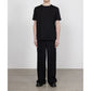 FLAT FRONT WIDE TROUSERS ORGANIC WOOL SURVIVAL CLOTH