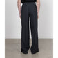 FLAT FRONT WIDE TROUSERS ORGANIC WOOL SURVIVAL CLOTH