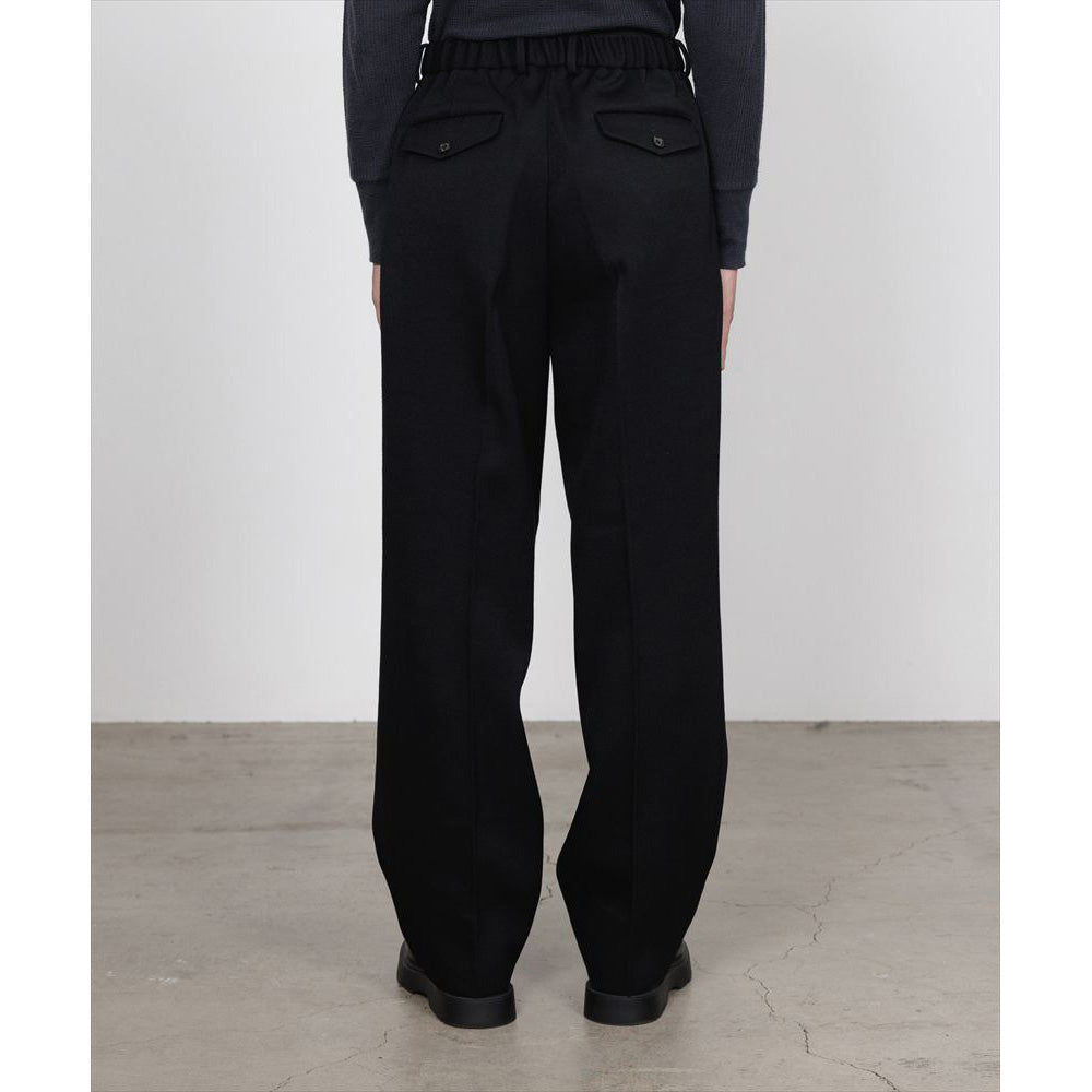 DOUBLE PLEATED SEMI EASY TROUSERS POLWARTH TUXEDO CLOTH