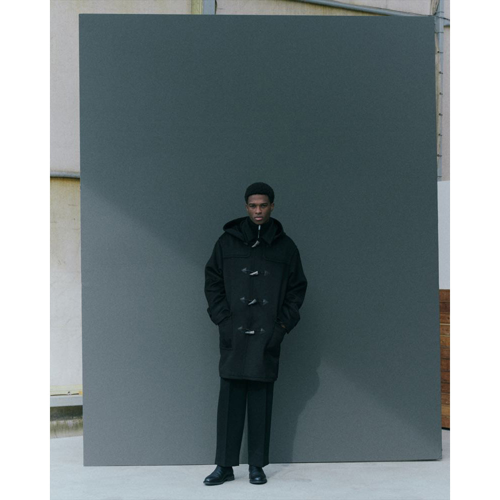 DOUBLE PLEATED SEMI EASY TROUSERS POLWARTH TUXEDO CLOTH