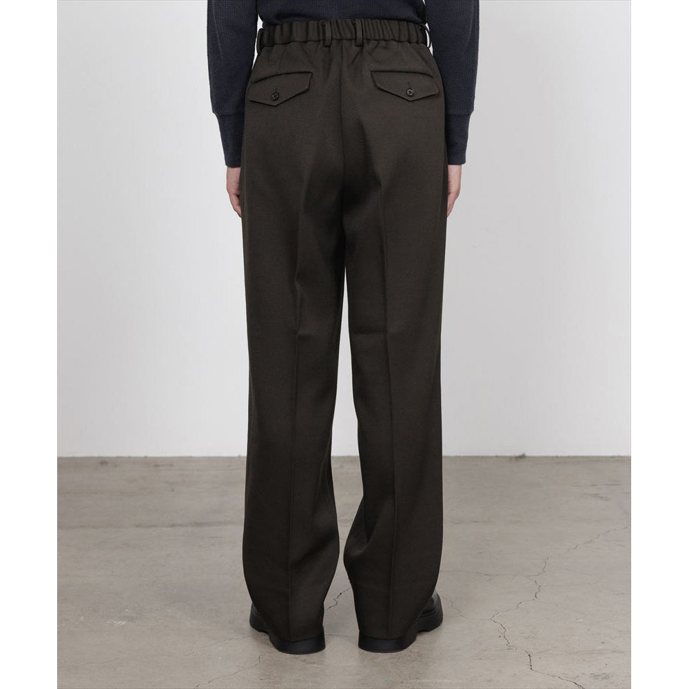 DOUBLE PLEATED SEMI EASY TROUSERS POLWARTH TUXEDO CLOTH