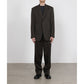 DOUBLE PLEATED SEMI EASY TROUSERS POLWARTH TUXEDO CLOTH
