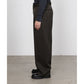 FLAT FRONT WIDE TROUSERS POLWARTH TUXEDO CLOTH