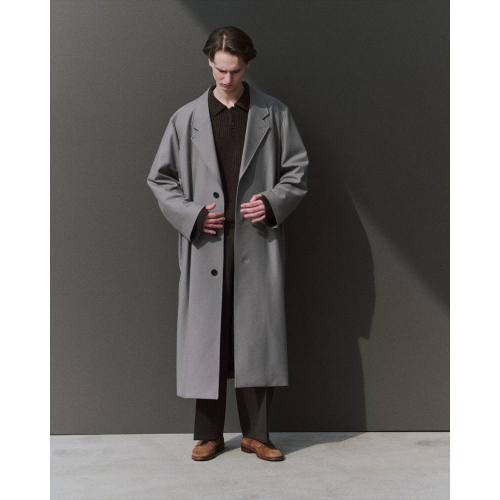 FLAT FRONT WIDE TROUSERS POLWARTH TUXEDO CLOTH