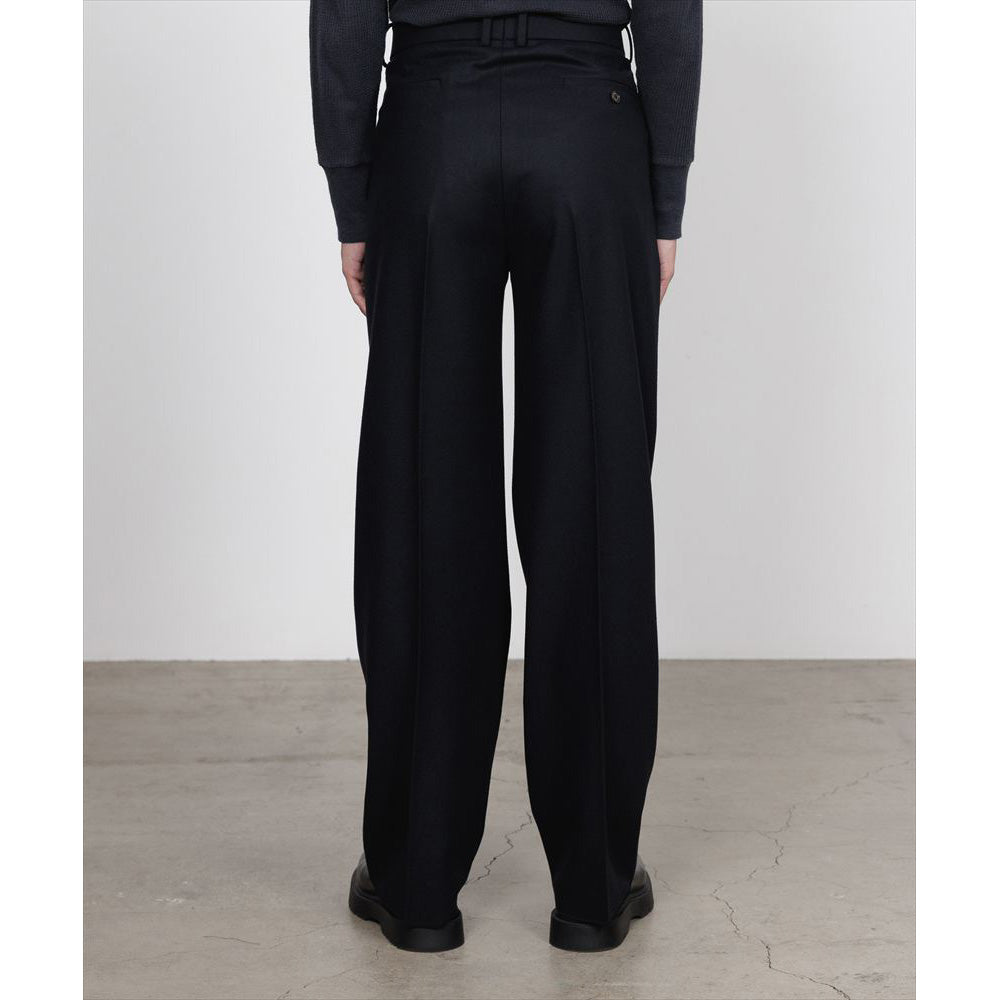 MARKAWARE(マーカウェア) - DOUBLE PLEATED STRAIGHT TROUSERS WOOL