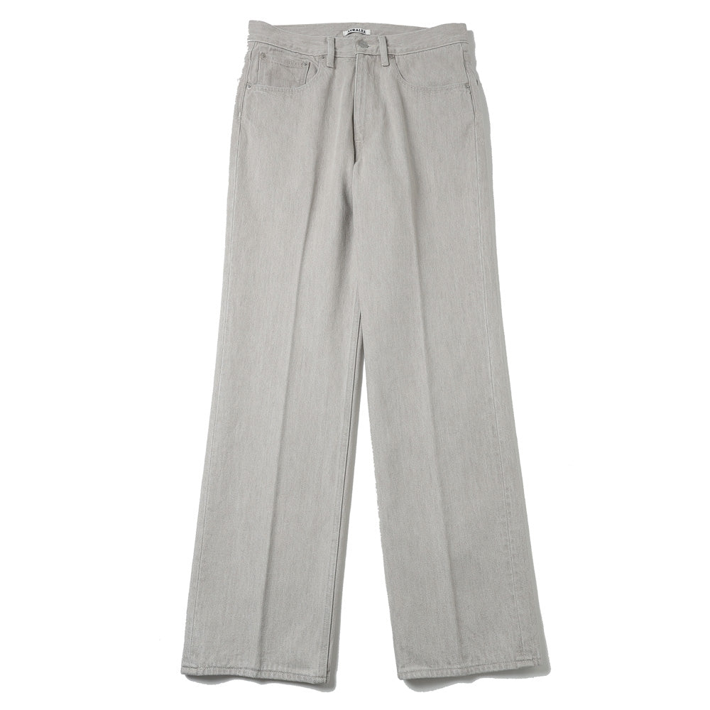 FADED HARD TWIST BROWN DENIM 5P PANTS