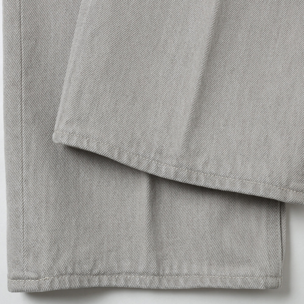 FADED HARD TWIST BROWN DENIM 5P PANTS