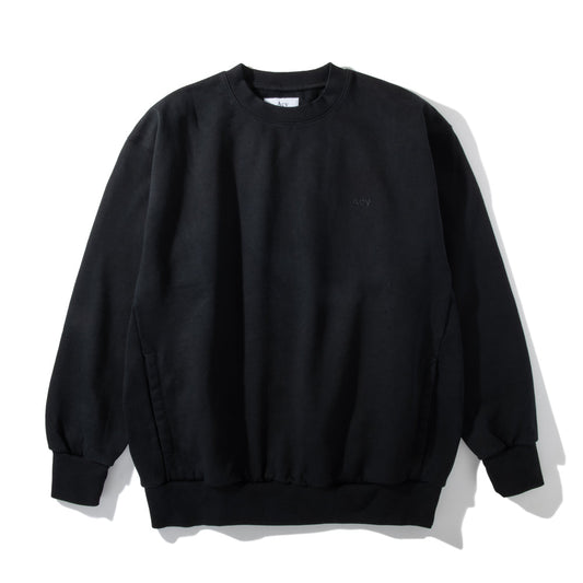 GARMENT DYE CREW NECK SWEAT