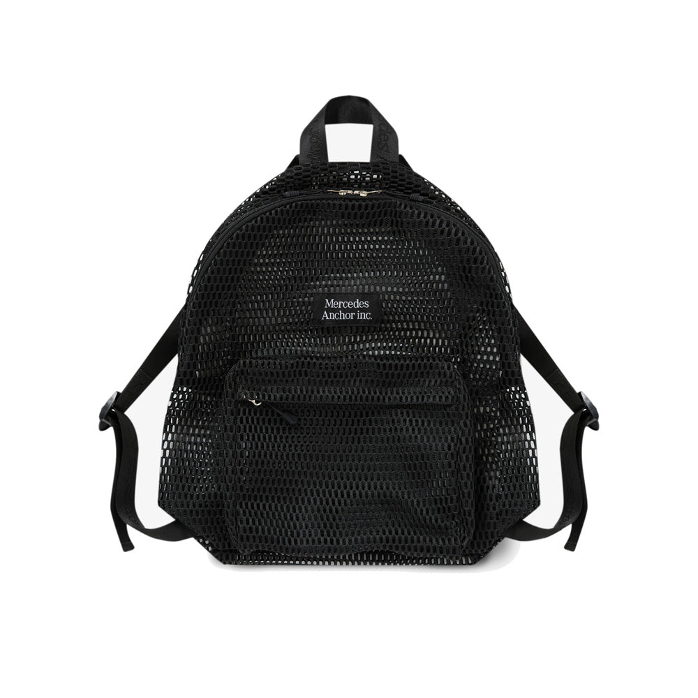 LOGO TAPED MESH BACKPACK