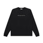 FLOCKED LOGO L/S TEE