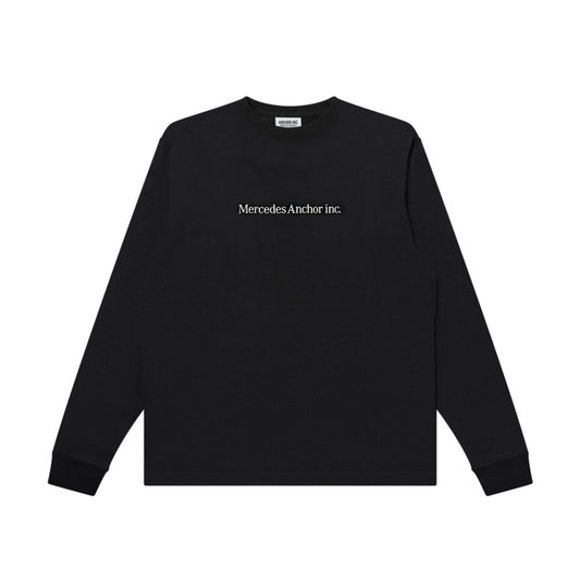 FLOCKED LOGO L/S TEE