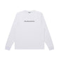 FLOCKED LOGO L/S TEE